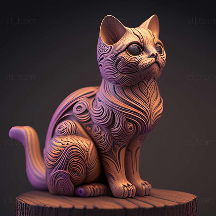 Thai Lilac cat